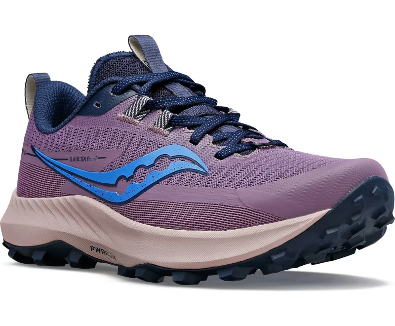 Saucony Women's Peregrine 13 Haze/Night-2